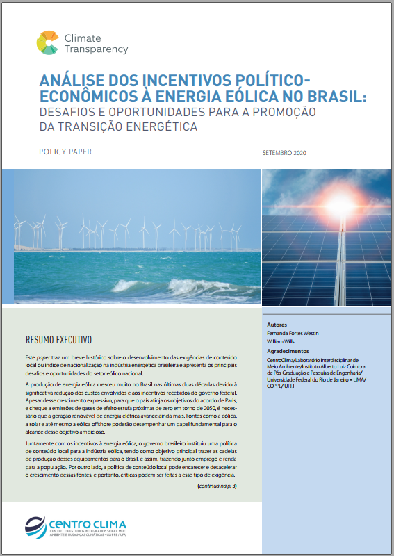Energy Transition Policy Paper Brazil (pt)